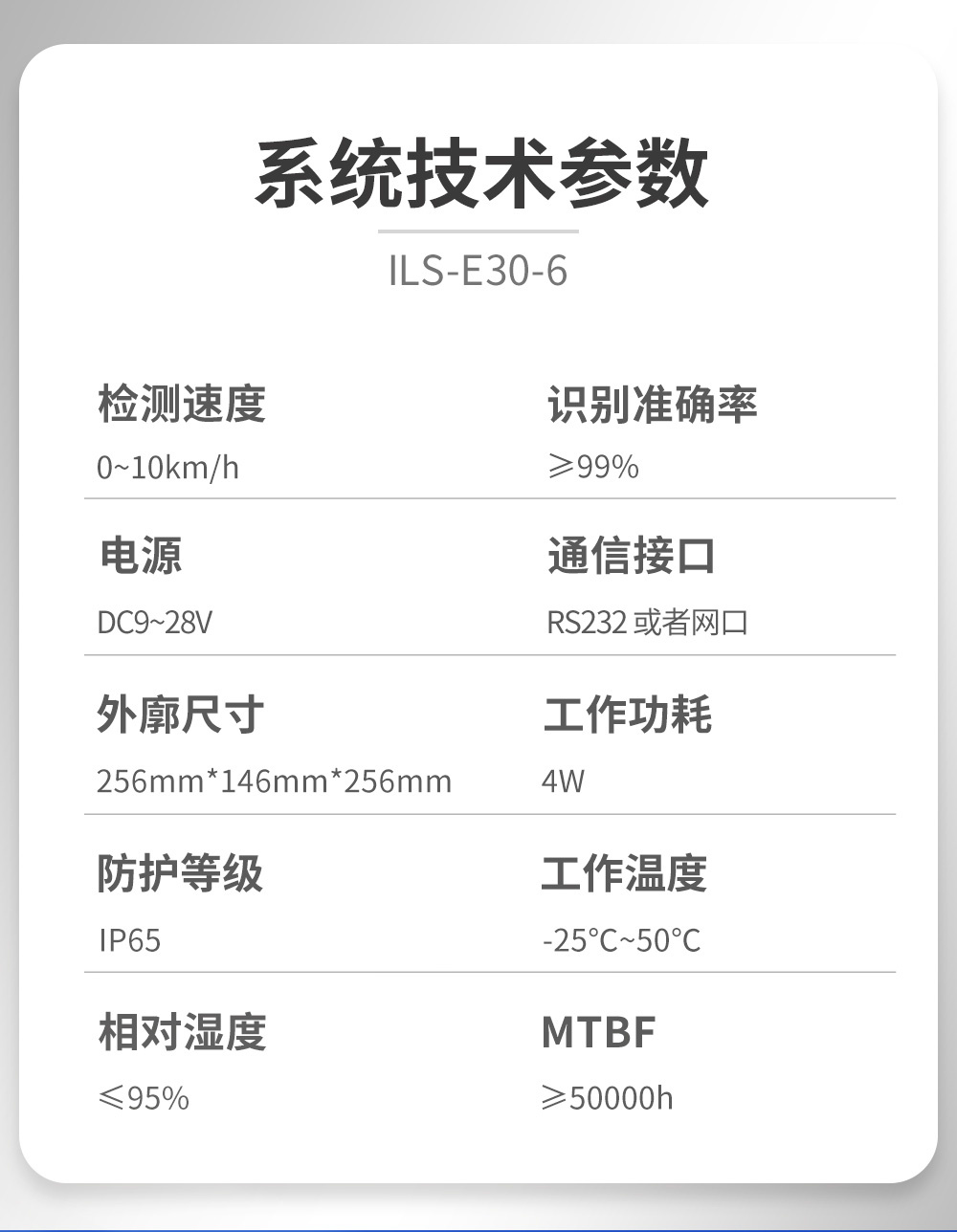 ILS-E30-2激光轴型识别仪