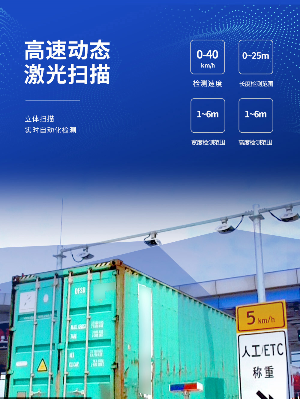 门ILS-04-(001-009)激光式车辆长宽高检测系统