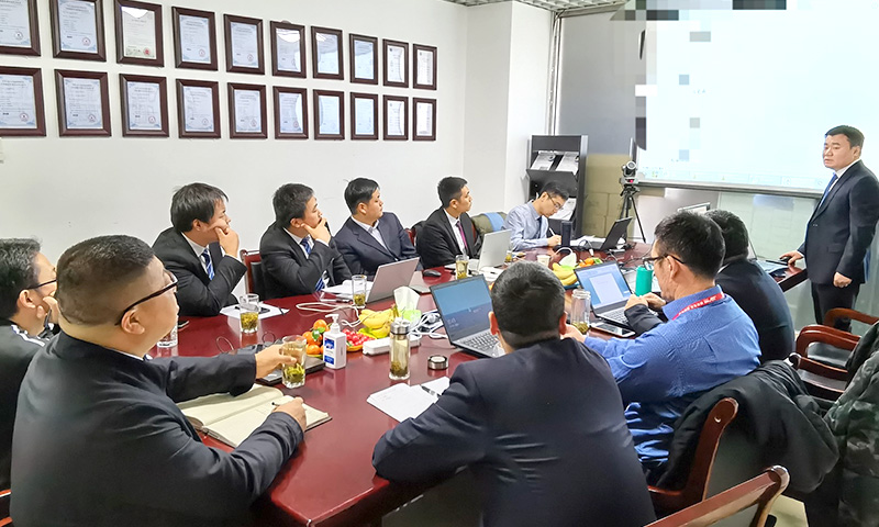 因泰立科技2021年度工作会议日前举行